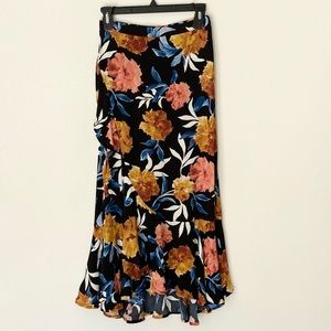 Band of Gypsies wrap midi skirt